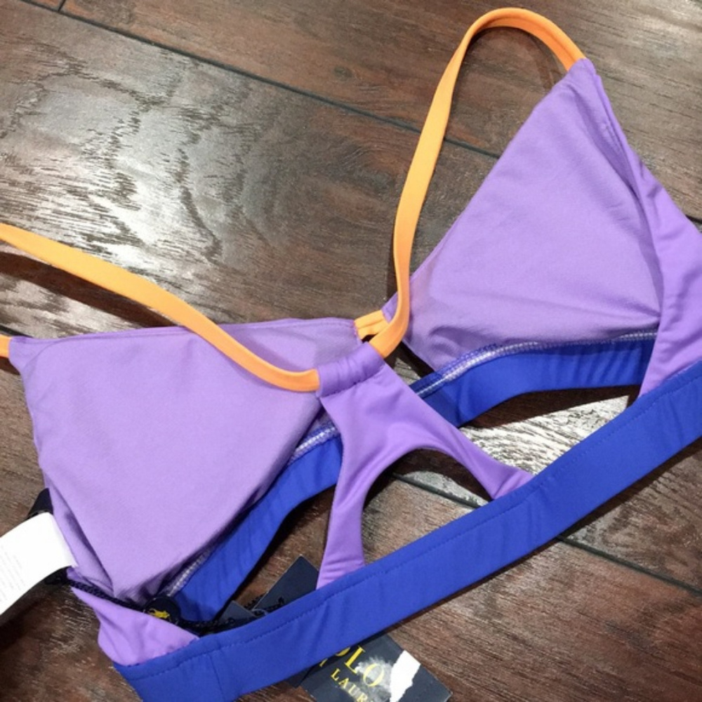SOLD Solids Cutout Racerback Bikini swim - Picture 6 of 7